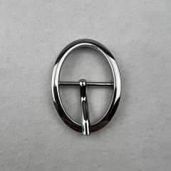 32mm Classic Nickle Oval Pin Buckle