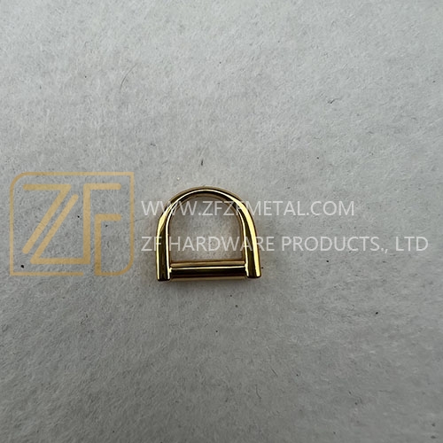 10mm Golden Small D Ring